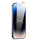 Baseus Full Screen Tempered Glass til iPhone 14 Pro Max med højttaler dækning 0,4 mm + montering kit