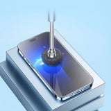 Baseus Full Screen Tempered Glass til iPhone 14 Pro med højttaler dækning 0,4 mm + montering kit