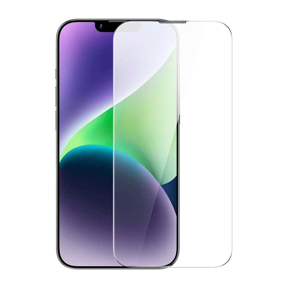 Baseus Full Screen Tempered Glass til iPhone 14 Plus / 13 Pro Max med højttaler dækning 0,4 mm + montering kit