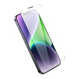 Baseus Full Screen Tempered Glass til iPhone 14 Plus / 13 Pro Max med højttaler dækning 0,4 mm + montering kit