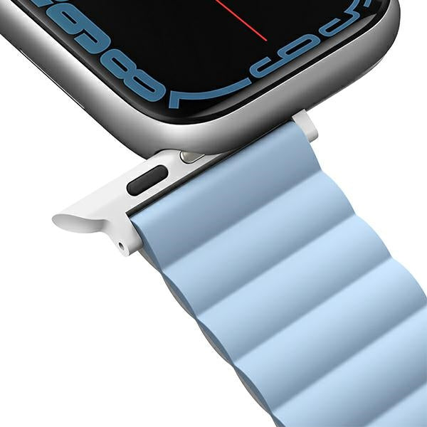 Uniq Revix rem til Apple Watch 1/2/3/4/5/6/7/8/SE/SE2/Ultra 42/44/45/49 mm - hvid og blå