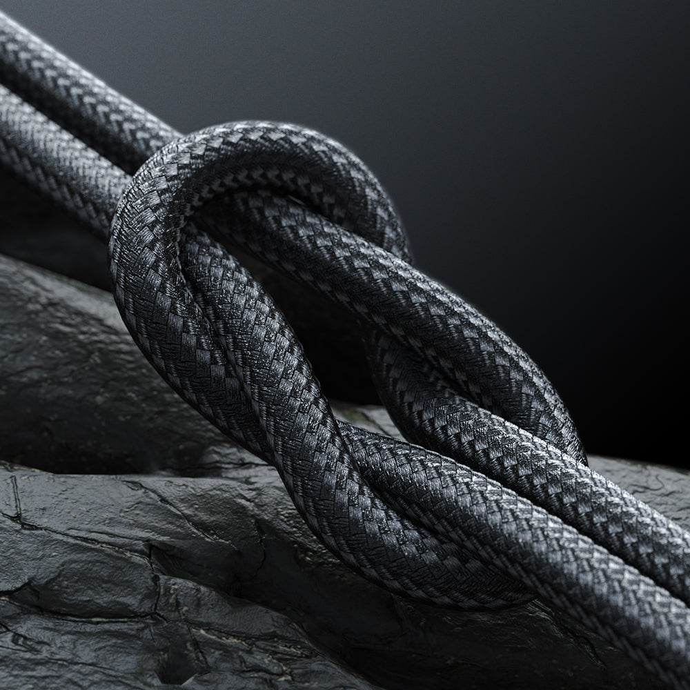 Joyroom Prism Series A16 Lightning / USB-A Cable 2.4A 1.2m med LED-skærm - sort