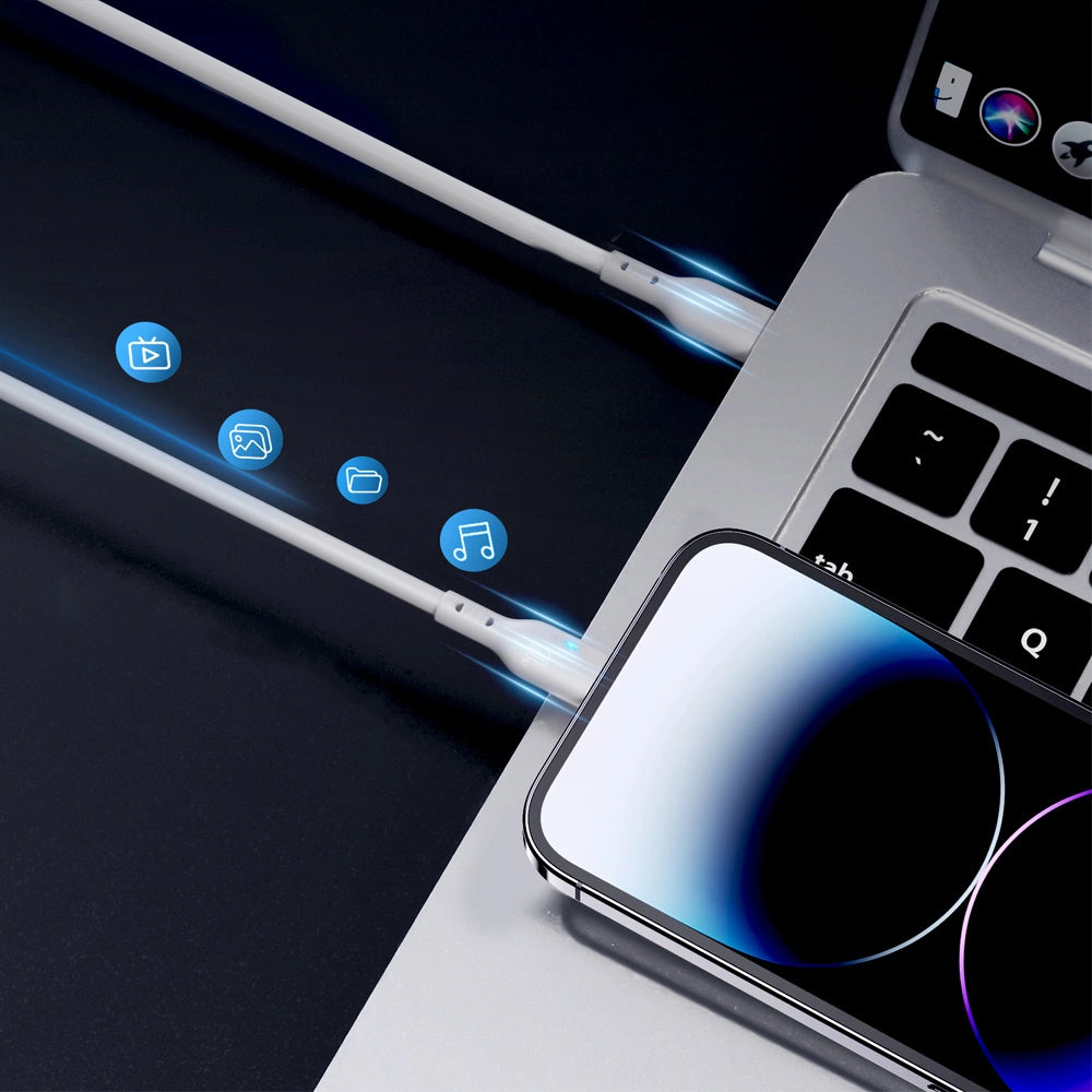 Joyroom Premium Series A13 Lightning / USB-C Kabel 20W 2m - Hvid