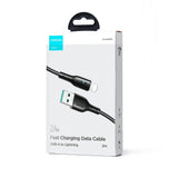Joyroom Premium Series A13 USB-A / Lightning 2.4A kabel 2m - sort
