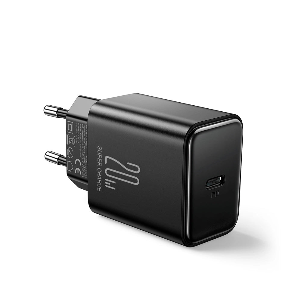 USB C 20W PD Joyroom JR-TCF06 oplader - sort