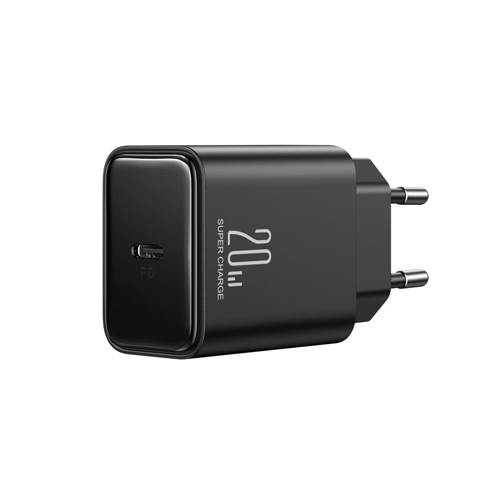 USB C 20W PD Joyroom JR-TCF06 oplader - sort