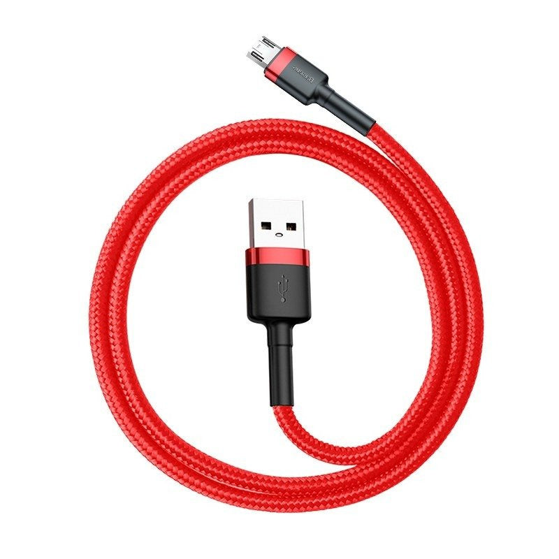 Baseus Cafule Micro USB-kabel 2,4 A 1 m (rød)