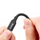 Base Yusiven Lightning Cable 120cm 2A - sort