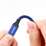 Base Yusiven Lightning Cable 120cm 2A (blå)