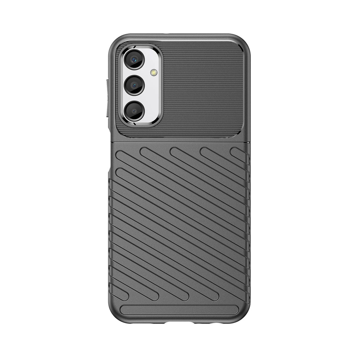 Thunder Case til Samsung Galaxy A24 4G silikone rustning case sort