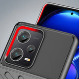 Thunder Case til Xiaomi Redmi Note 12 Pro+ silikone rustning case sort
