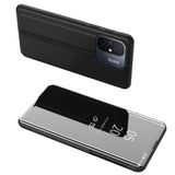 Clear View Case cover til Xiaomi Redmi 11A / Poco C55 / Redmi 12C flip case sort