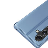 Clear View Case cover til Samsung Galaxy A24 4G flip cover sort