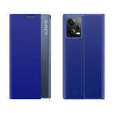 Ny Sleep Case til Xiaomi Redmi Note 12 Pro + -cover med flip stand blå