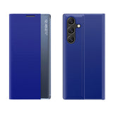 Ny Sleep Case til Samsung Galaxy A24 4G cover med flip stand blå