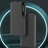 Eco Leather View Case Case til Xiaomi 13 Lite med flip stand sort