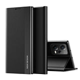 Sleep Case Pro-hylster til Xiaomi Redmi Note 12 5G / Poco X5 5G med flip stand sort