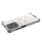 Honeycomb case til Xiaomi Redmi Note 12 Pro + pansret hybrid cover blå