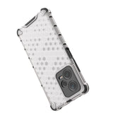 Honeycomb case til Xiaomi Redmi Note 12 Pro + pansret hybrid cover blå