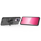 Ring Armor case til Xiaomi 13 Lite pansret cover magnetisk holder ring sort