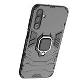 Ring Armor case til Samsung Galaxy A24 4G pansrede cover magnetisk holder ring sort