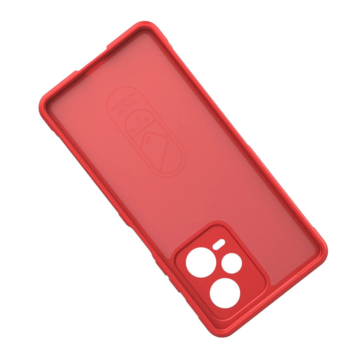 Magic Shield Case til Xiaomi Redmi Note 12 Pro+ fleksibelt pansret cover rød