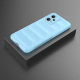 Magic Shield Case Cover til Xiaomi Redmi Note 12 5G / Poco X5 5G Fleksibel rustning Cover Light Blue