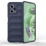 Magic Shield Case til Xiaomi Redmi Note 12 5G / Poco X5 5G Fleksibel rustning Case Blue