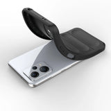 Magic Shield Case til Xiaomi Redmi Note 12 5G / Poco X5 5G Fleksibel rustning Dæk sort