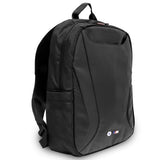 BMW Carbon& Leather Tricolor rygsæk til en 16&quot; laptop - sort