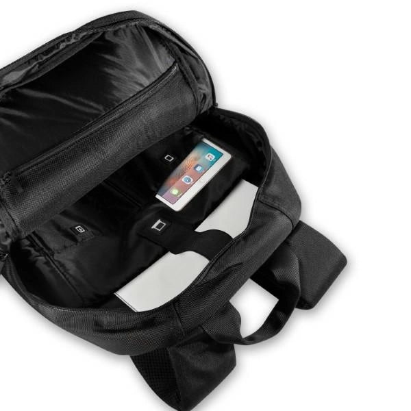 BMW Carbon& Leather Tricolor rygsæk til en 16&quot; laptop - sort