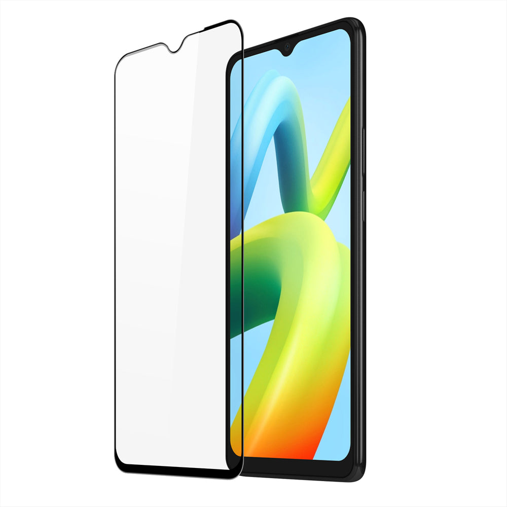 Dux Ducis 9D skærmbeskytter af hærdet glas til Xiaomi Redmi A2 / Redmi A1 9H med sort ramme