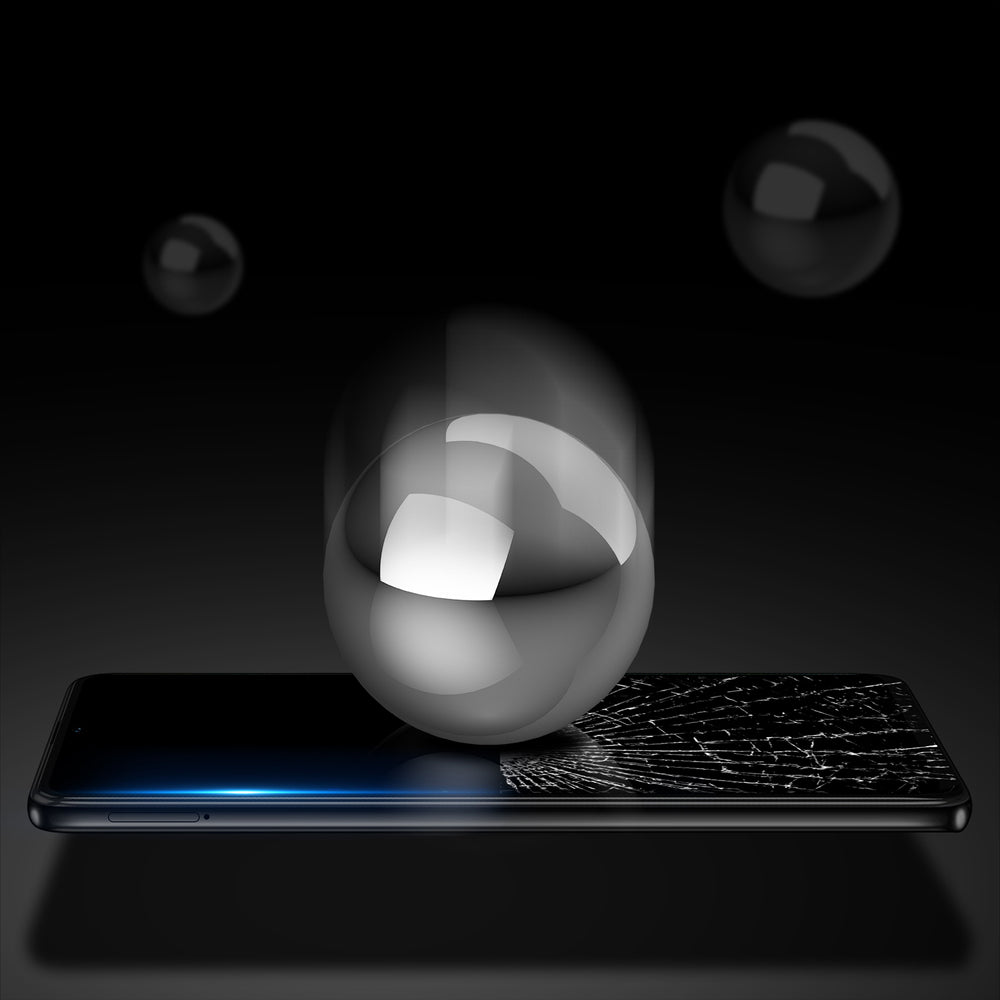 Dux Ducis 9D skærmbeskytter af hærdet glas til Xiaomi Redmi A2 / Redmi A1 9H med sort ramme