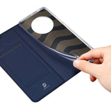 Dux Ducis Skin Pro Case til Honor Magic5 Flip Card Wallet Stand Blue