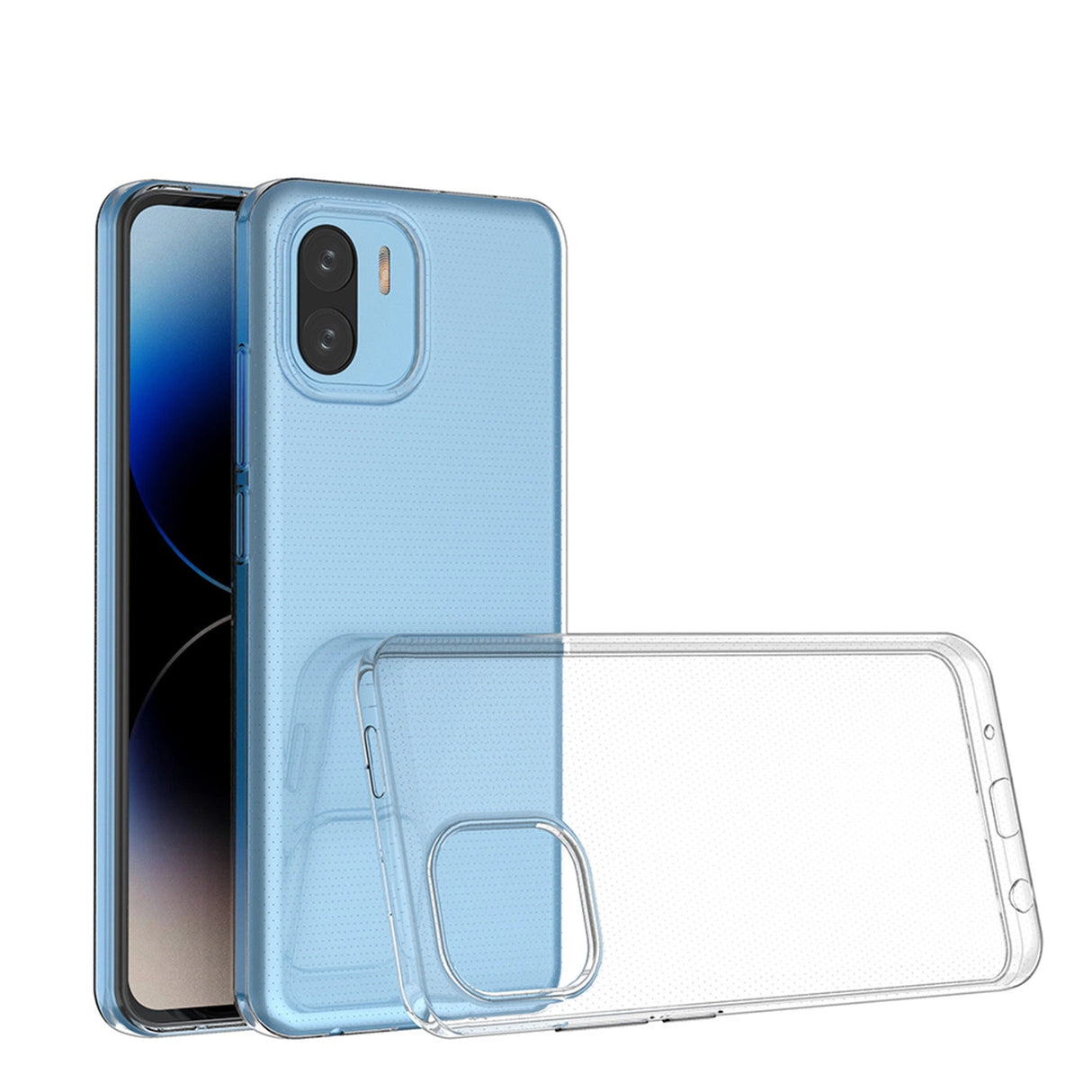 Ultra Clear 0,5 mm-kasse til Xiaomi Redmi A2 / Redmi A1 tynd omslag gennemsigtig