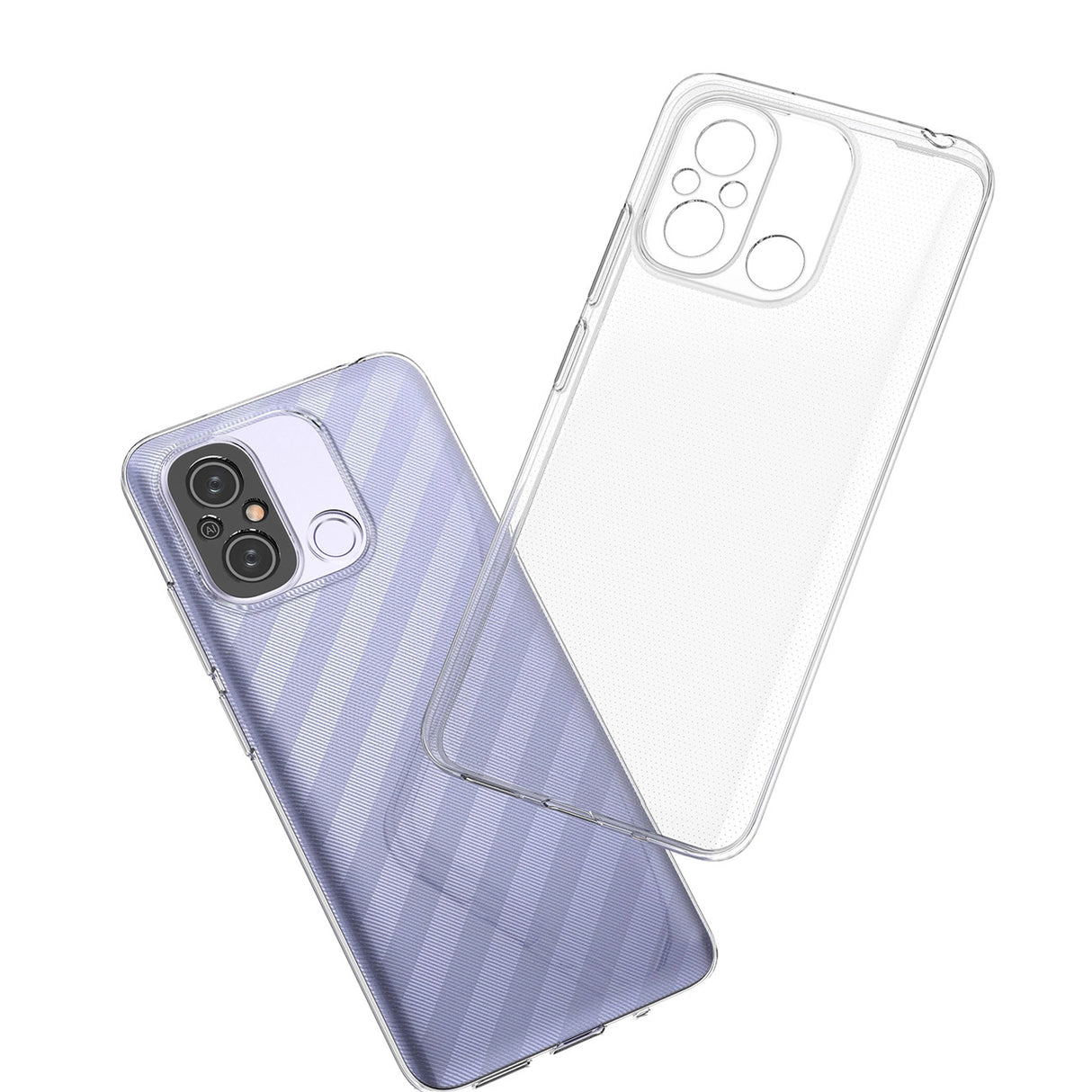 Ultra klar 0,5 mm kuffert til Xiaomi Redmi 11A / Poco C55 / Redmi 12C Tynt omslag Transparent