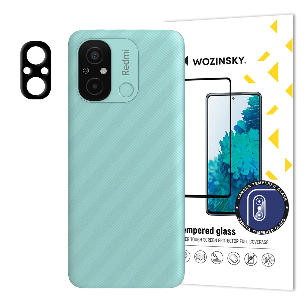 Wozinsky Full Camera Glass til Xiaomi Redmi 11A / Poco C55 / Redmi 12C