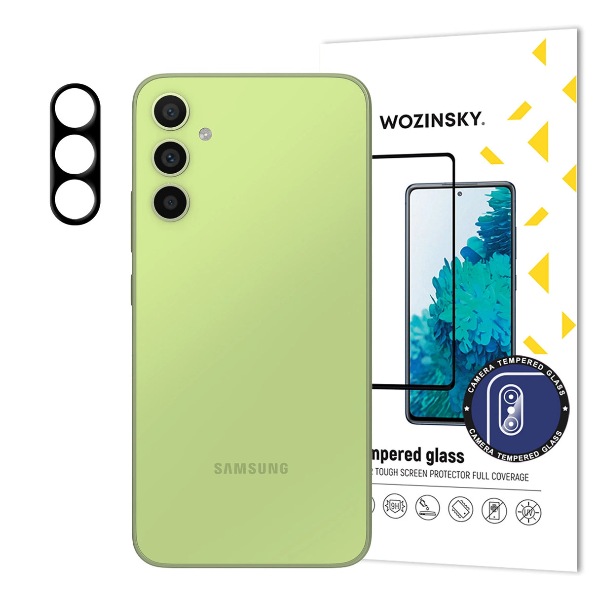 Wozinsky Full Camera Glass hærdet glas til Samsung Galaxy A34 5G til 9H kamera