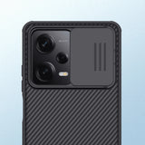 Nillkin CamShield Pro Case Case til Xiaomi Redmi Note 12 Pro / Poco X5 Pro 5G Cover med kamera beskytter sort
