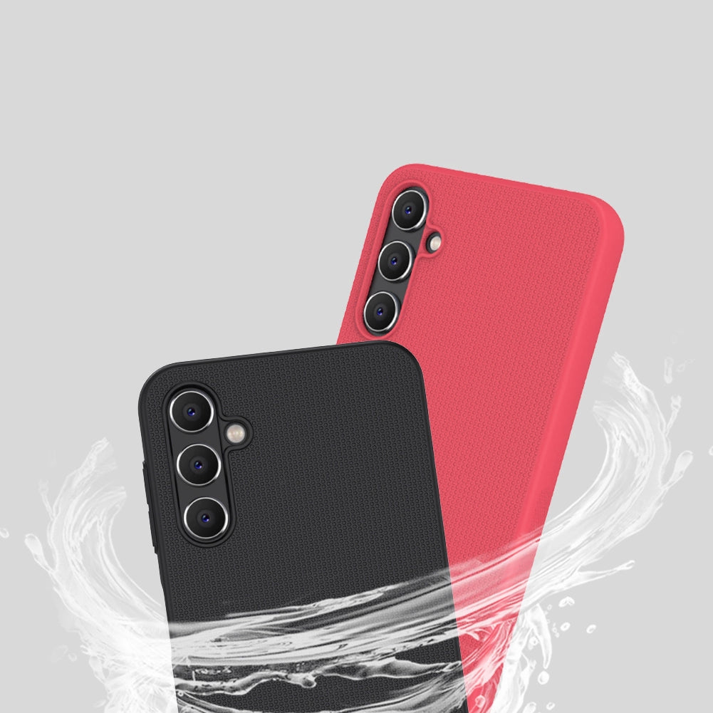 Nillkin Super Frosted Shield Case til Samsung Galaxy A14 5G / Galaxy A14 Telefon Cover Sort