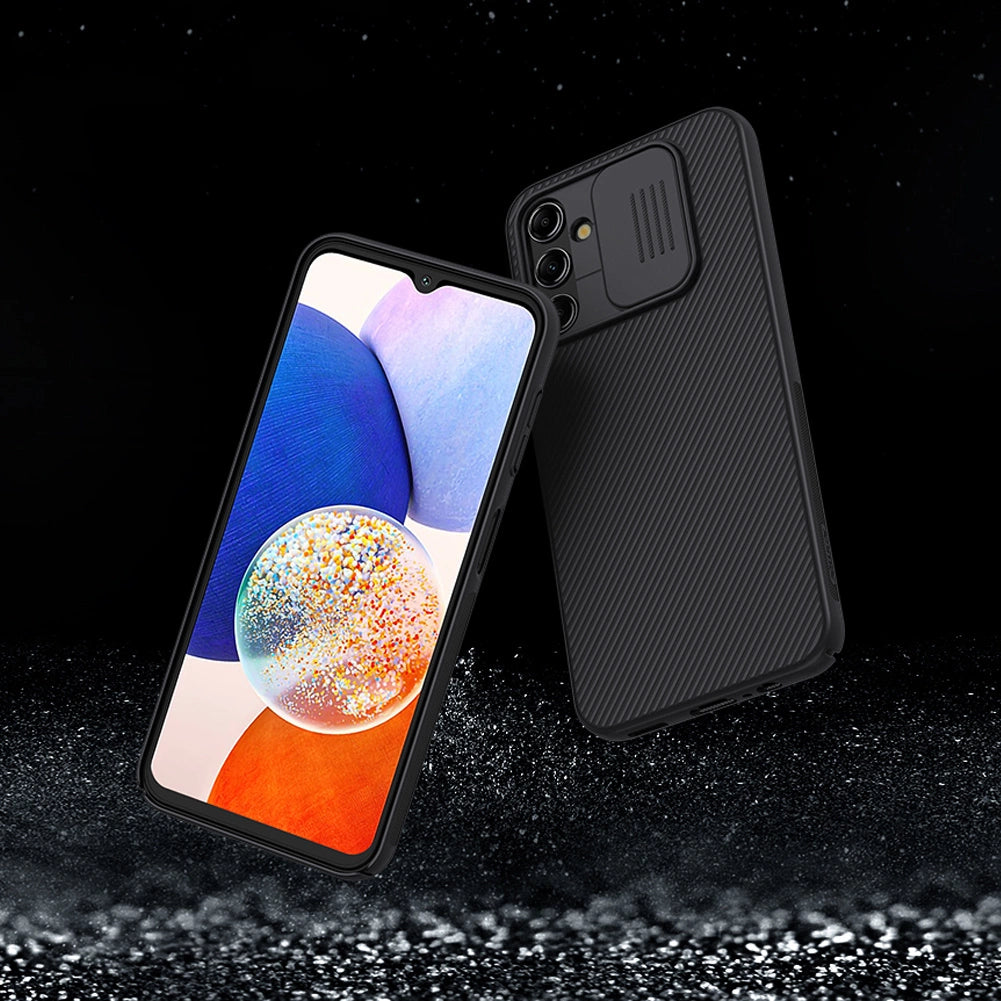 Nillkin CamShield Case Case for Samsung Galaxy A14 5G / Galaxy A14 Cover med kamera beskytter Blå