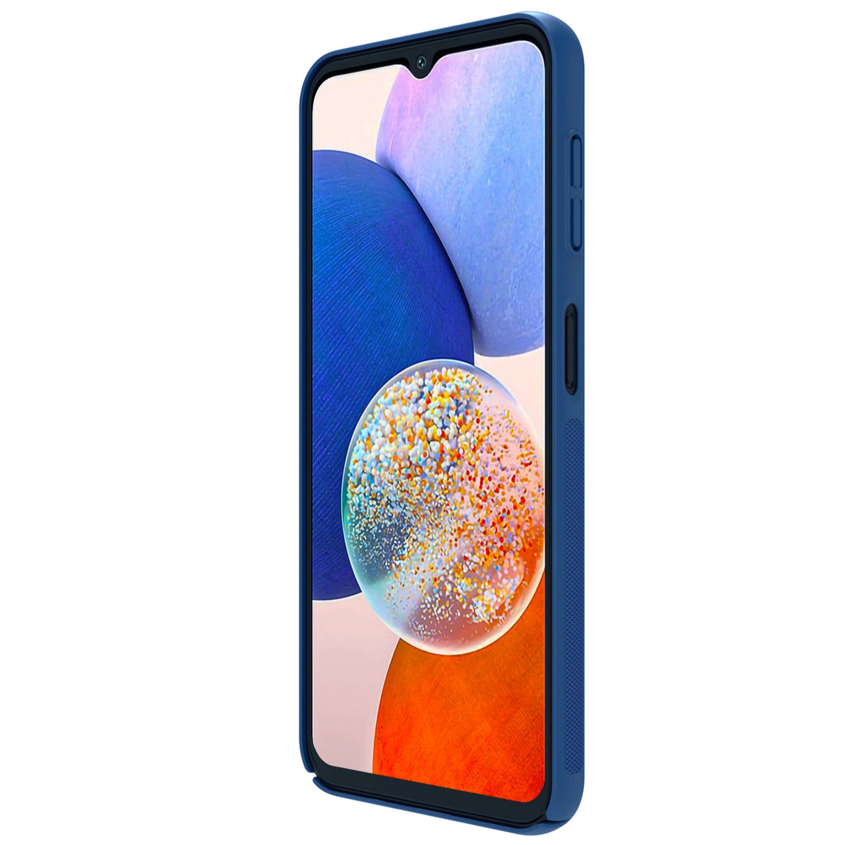 Nillkin CamShield Case Case for Samsung Galaxy A14 5G / Galaxy A14 Cover med kamera beskytter Blå