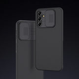 Nillkin CamShield Case Case for Samsung Galaxy A14 5G / Galaxy A14 Cover med kamera beskytter Blå
