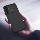 Nillkin CamShield Case Case for Samsung Galaxy A14 5G / Galaxy A14 Cover med kamera beskytter Blå