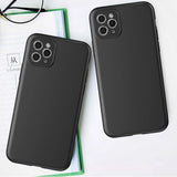 Soft Case til Xiaomi Redmi Note 12 tynd silikon cover sort