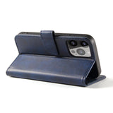 Magnet Case Cover til Xiaomi Redmi Note 12 Cover med Flip Wallet Stand Blue