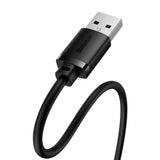 USB 2.0-forlængelseskabel 1,5 m Baseus AirJoy Series - sort