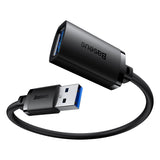 USB 2.0-forlængelseskabel 1,5 m Baseus AirJoy Series - sort