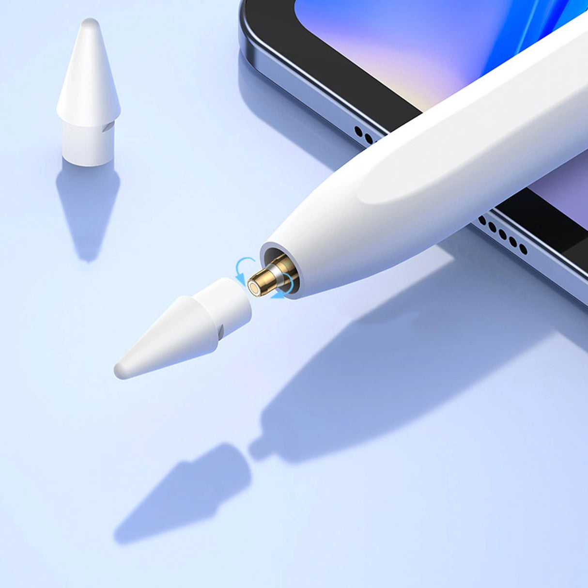 Baseus Smooth Writing 2 Series Dual Charging aktiv stylus - hvid