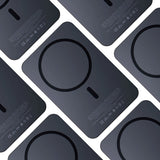 Powerbank 3mk MagSynergy 10000 mAh induktion med MagSafe - sort